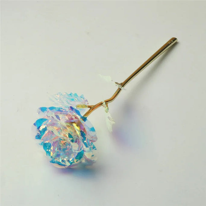 Galaxy Rose Eternal 24K Gold Flower Foil Plastic