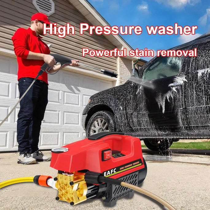1000W 200Bar Electric Pressure Car Washer Multifuntional Portable High