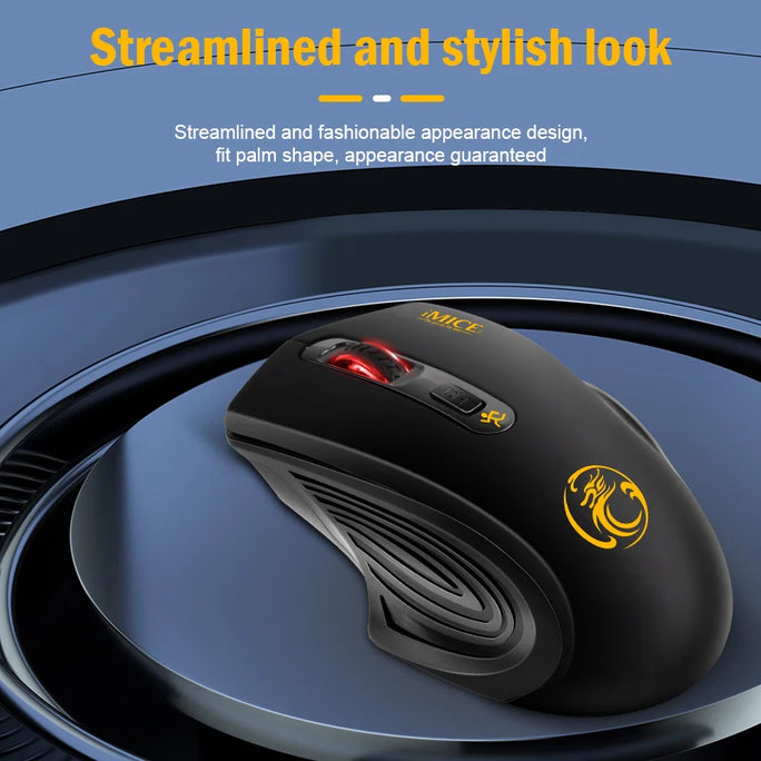 Wireless Silent Mouse Suitable For Business Office Laptop Esports