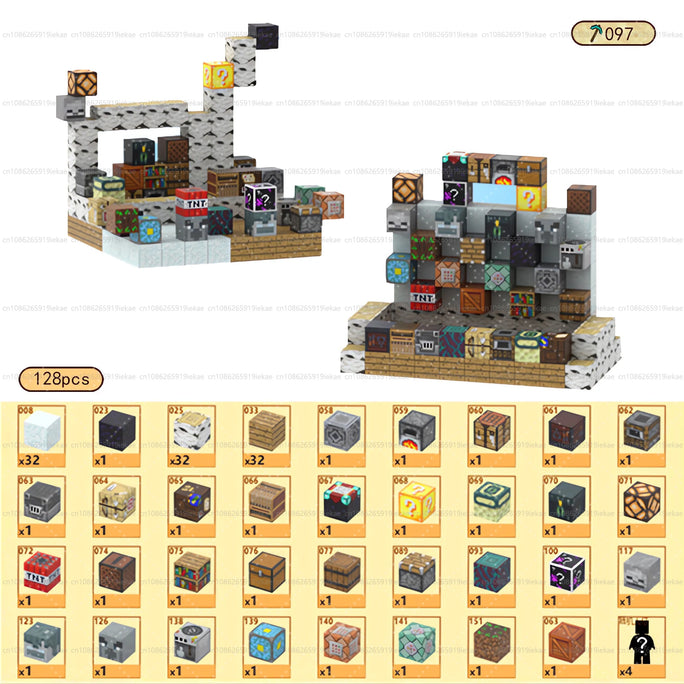 Magnetic Building Block Magnet Cube Mine World
