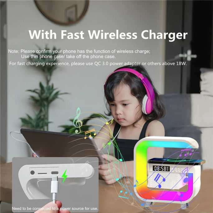 Home RGB Bluetooth Wireless Speaker Wireless