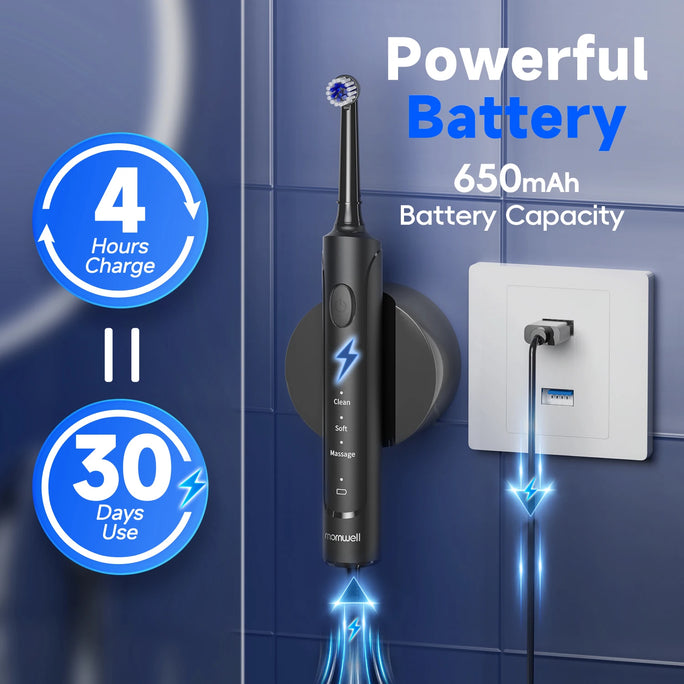 Sonic Electric Toothbrush for Adults and Kids