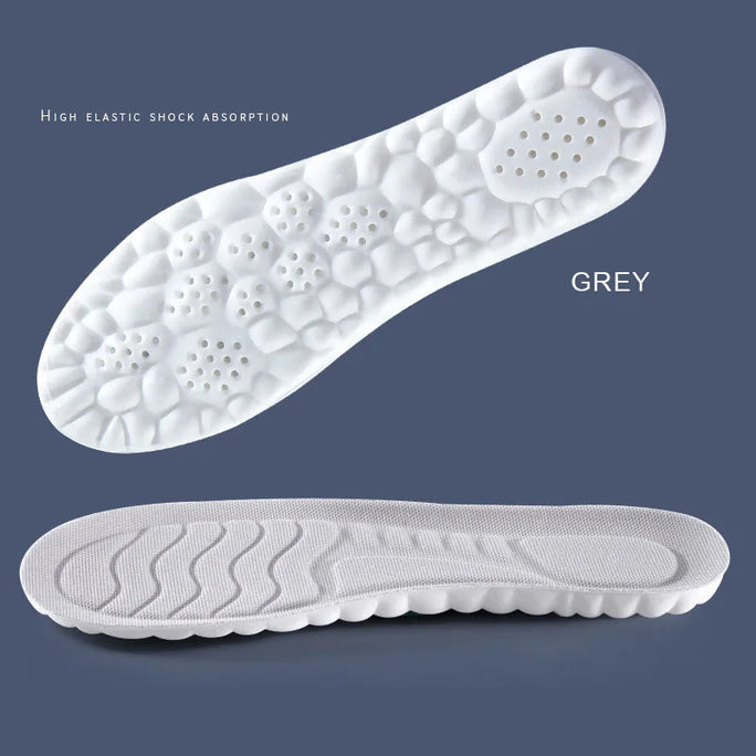 Orthopedic Insoles for Breathable Soft Latex Insoles Sport Shock