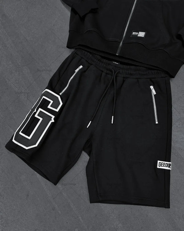 Harajuku Casual Hip-hop American Letter Embroidery Oversized