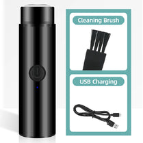 Electric Razor Mini Shavers Portable USB Rechargeable