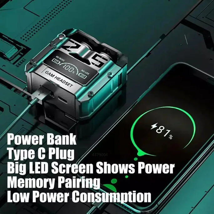 New TWS M25 Bluetooth 5.3 TWS Wireless