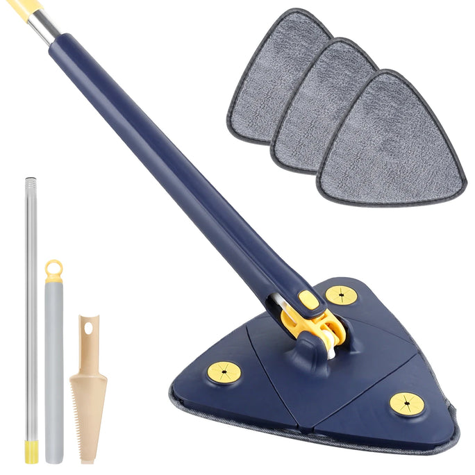 Telescopic Triangle Mop 360° Rotatable Self-wringing