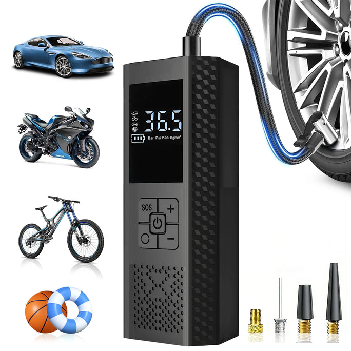 Wireless Car Air Pump 150PSI Electric Tire Inflator