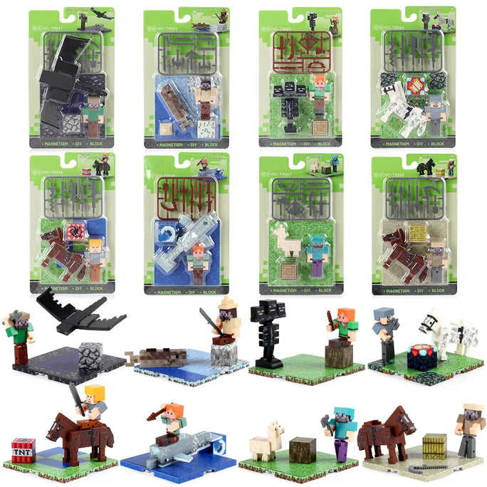 Magnetic Blocks Sets Kid Building Toys Build Mine