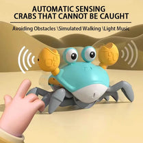 Interactive Toys Crawling Crab Toy for Kids Induction Escape