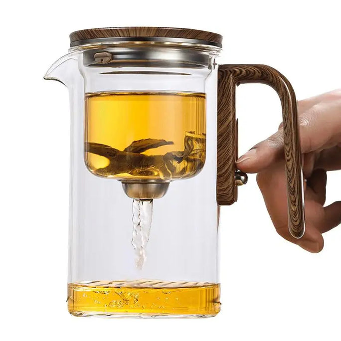 Water Separation Inner Container Teapot One Click Magnetic