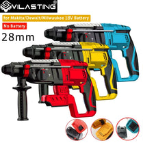 Brushless 28MM Electric Hammer Drill Multifunctional Rotary