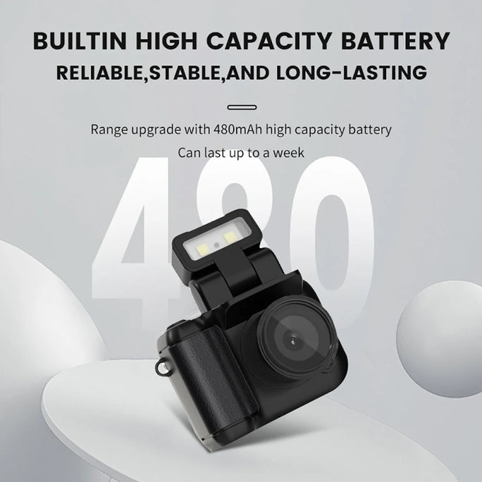 Kebidumei Y4000 Mini Retro Camera with Screen HD 1080P