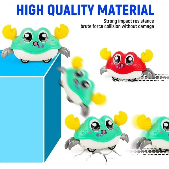 Crawling Crab Tummy Time Walking Dancing Toy Baby