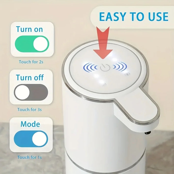 Rechargeable Automatic Foam Soap Dispenser for Kids