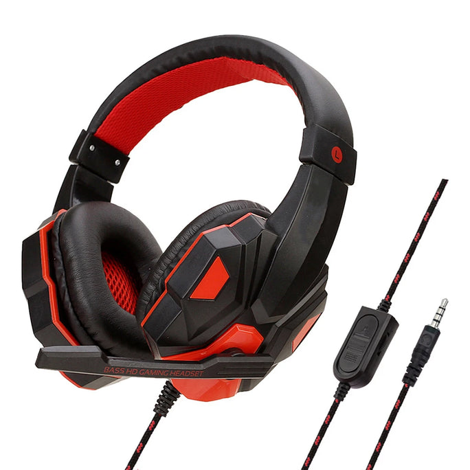 Wired Headphones Gaming Headset for PS4 PS5 Xbox