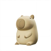 +Cute Cartoon Capybara Silicone Night Light USB Rechargeable