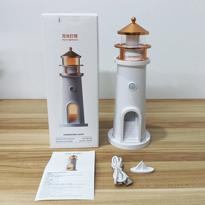 Moonlight Lighthouse Ambient Projection Lamp