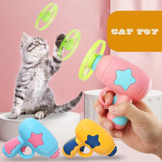 Fun Cat Toy Interactive Launcher Training Game