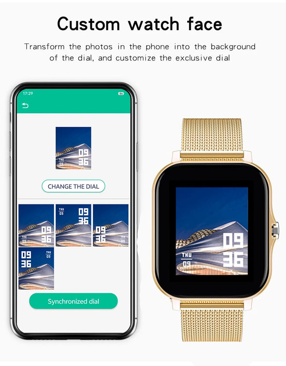 2025 Smartwatch Android Phone 1.44''Inch HD Screen