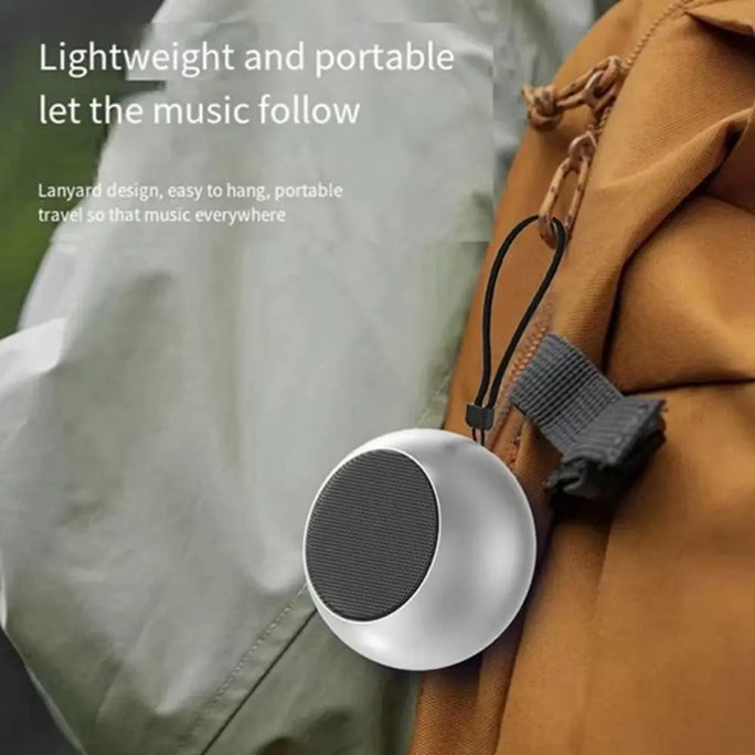 with RGB Lighting Mini Bluetooth Speaker 2-in-1 High Sound Wireless