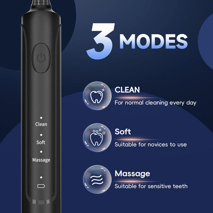 Sonic Electric Toothbrush for Adults and Kids