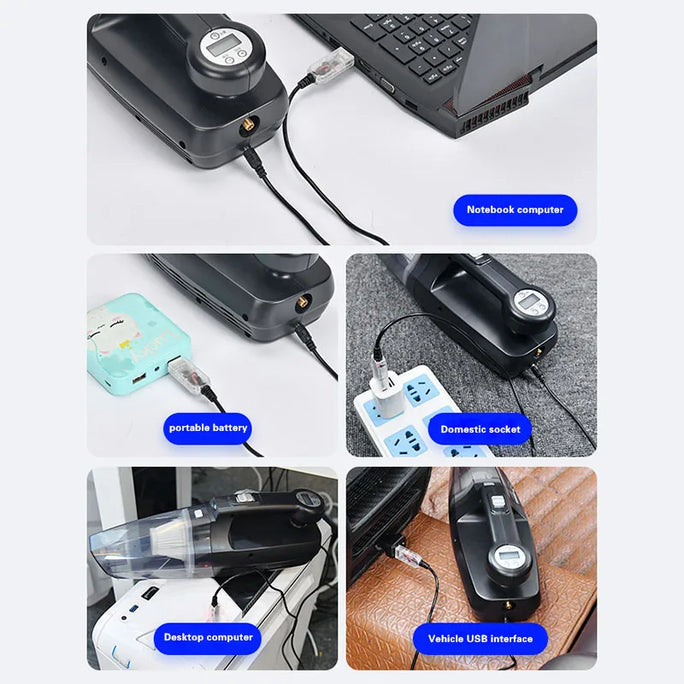 22800 (r/min) 120W Car Powerful Vacuum Cleaner