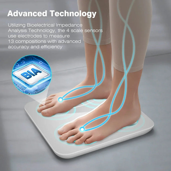 INSMART Bathroom Scale Bluetooth Smart Wireless Digital Body Weight