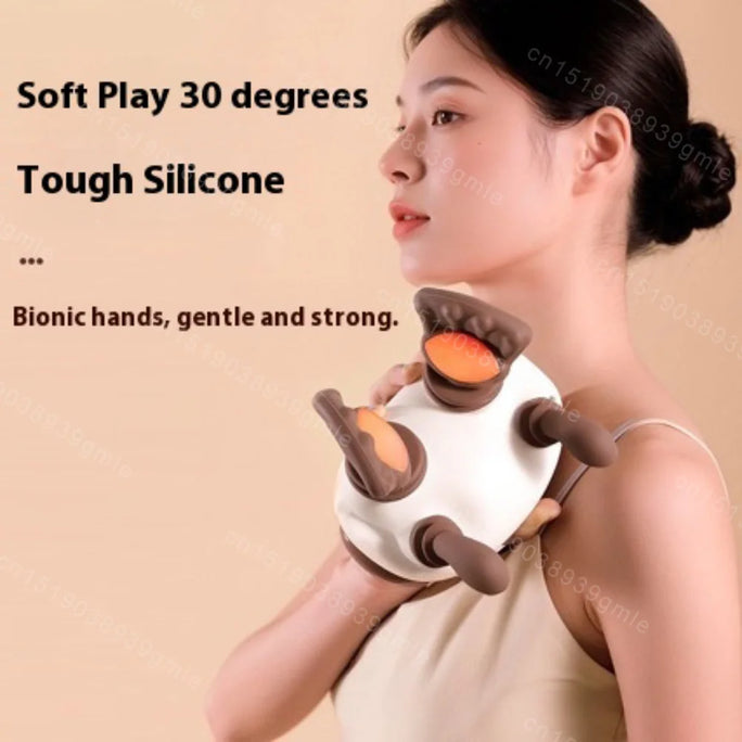 Neck Shoulder Massager Wireless Electric Hand