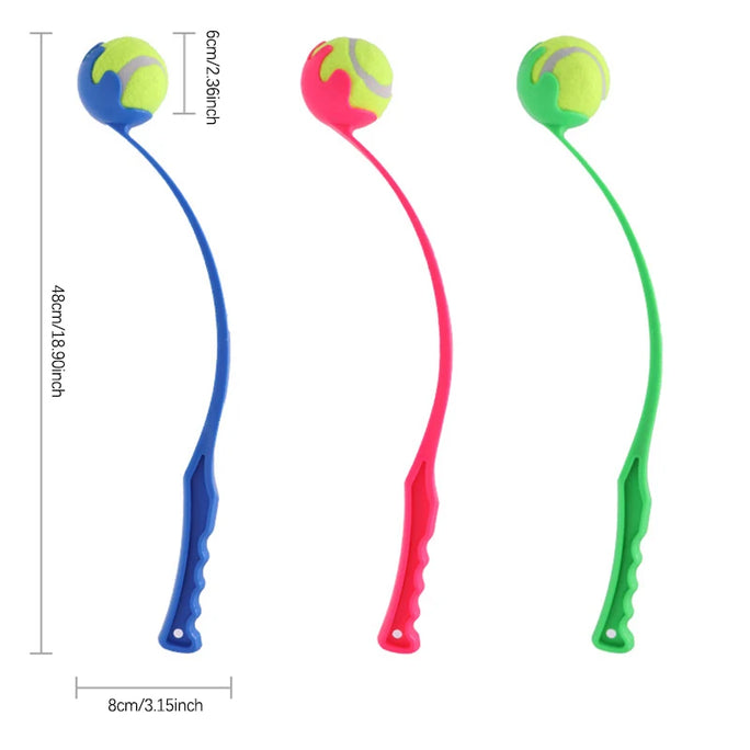 Pet Throwing Stick Toy - Interactive Ball Launcher
