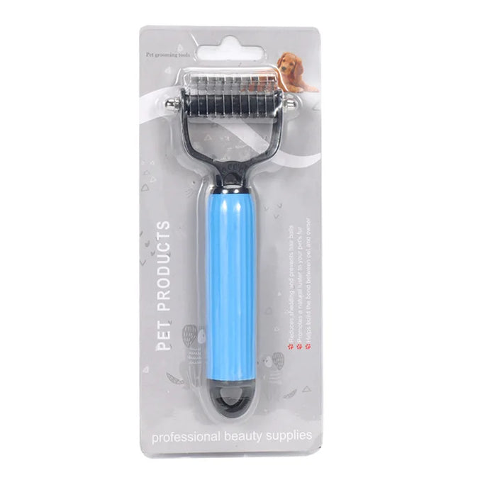 Pet Deshedding Brush Cat Comb Self Cleaning Hair
