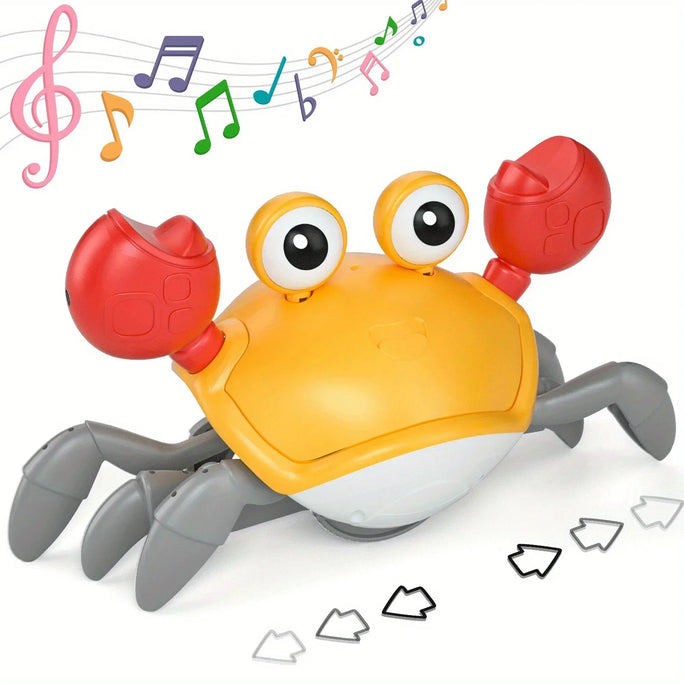 Interactive Toys Crawling Crab Toy for Kids Induction Escape