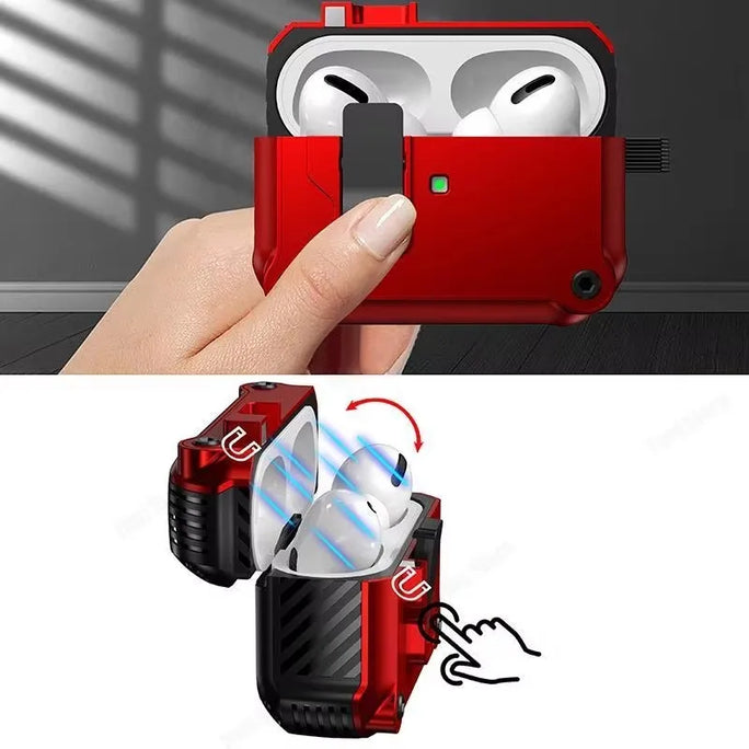 Security Lock Cover for AirPods Pro 3 2025 Case