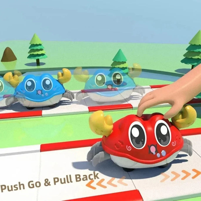 Crawling Crab Tummy Time Walking Dancing Toy Baby