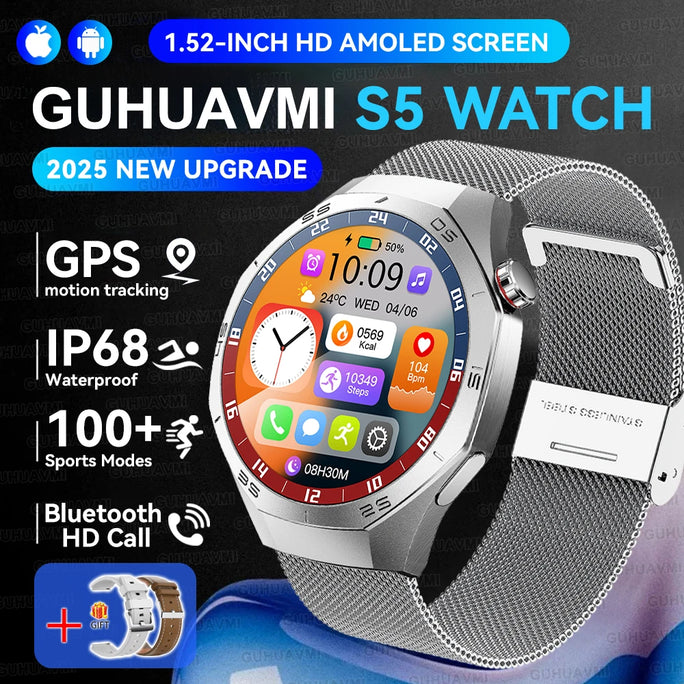 GT5 PRO GPS Trajectory Sport Smart Watch Men