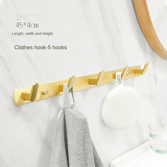 Bathroom Accessories Brushed Gold Space