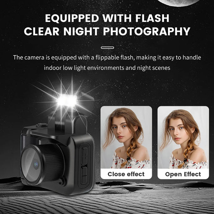 Kebidumei Y4000 Mini Retro Camera with Screen HD 1080P
