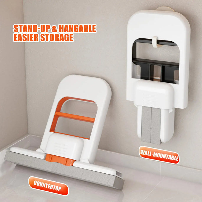 Mini Handheld Mop Folding Powerful Squeeze Home Cleaning