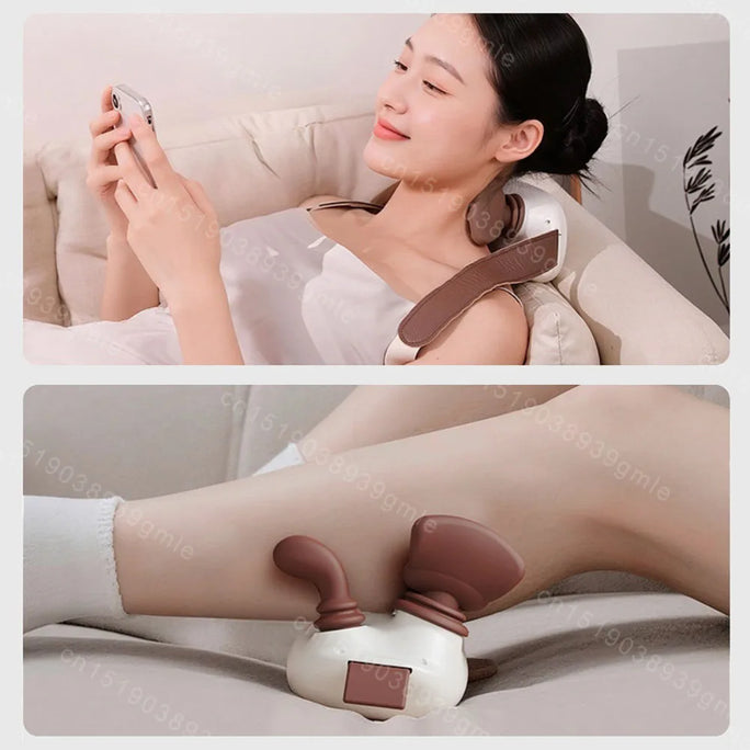 Neck Shoulder Massager Wireless Electric Hand