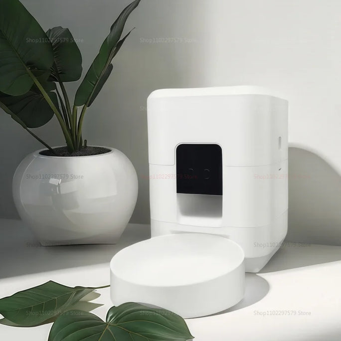 Smart Pet Feeder 2L Automatic Wifi Enabled Dry Food Dispenser for Cat