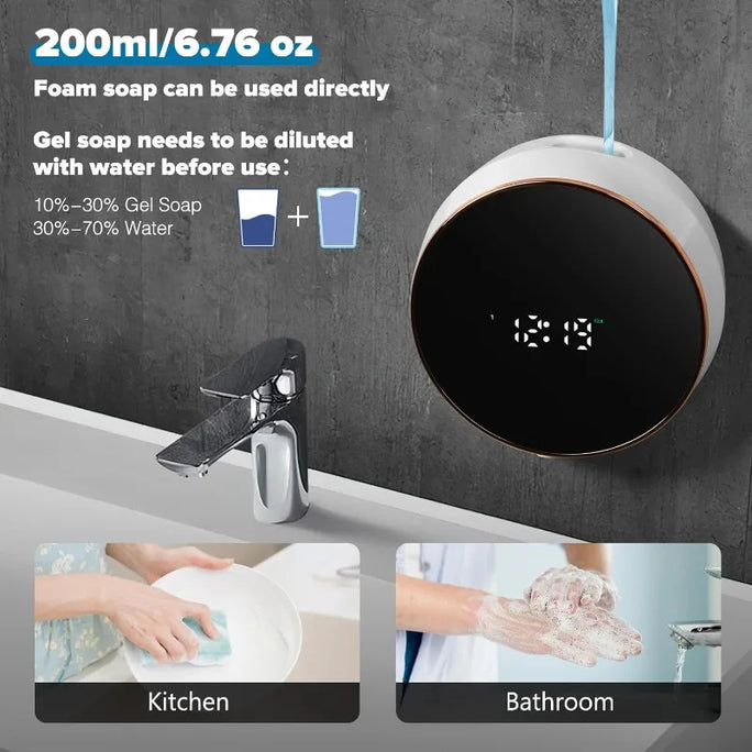 Automatic Soap Dispenser 300Ml  Foam Bathroom Wall Mount