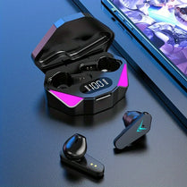 TWS Wireless Bluetooth Headset LED Display Gamer