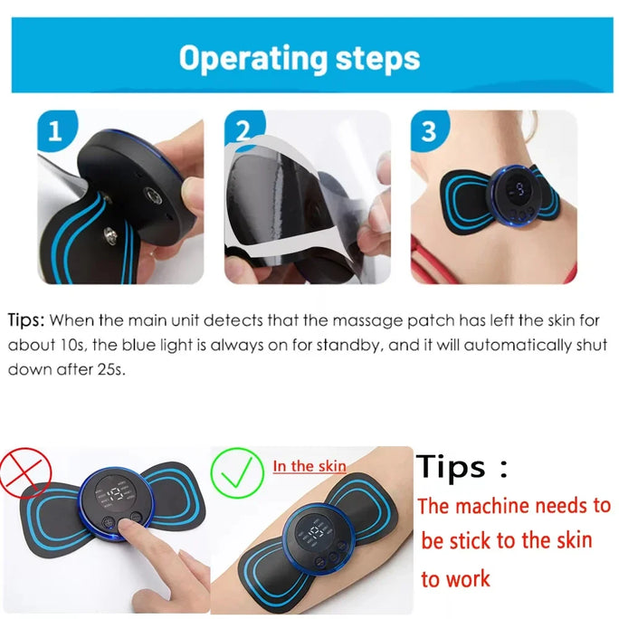 EMS Neck Massage Electric Massager Cervical