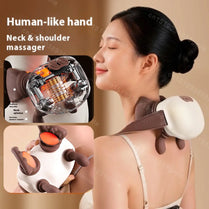 Neck Shoulder Massager Wireless Electric Hand