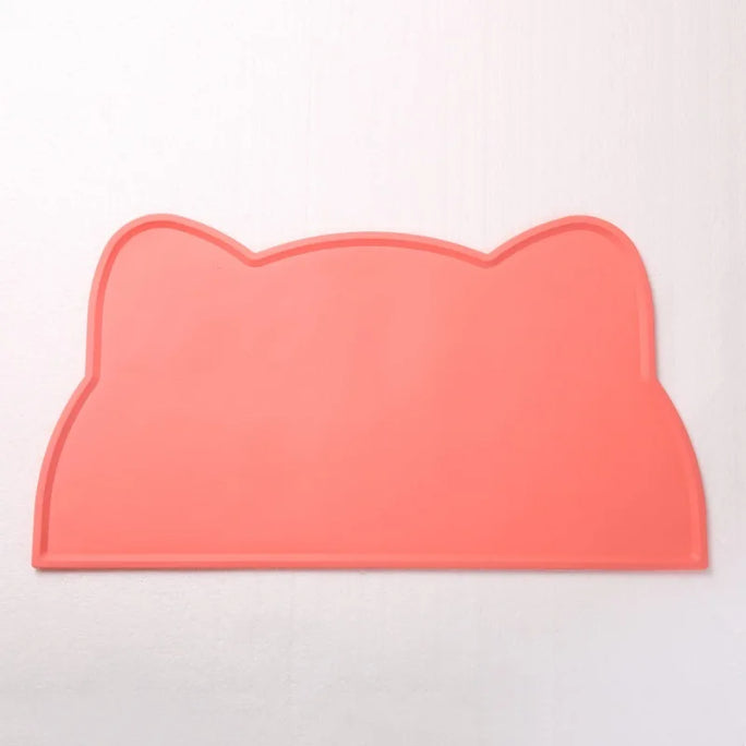 Pet silicone food mat waterproof, anti-slip