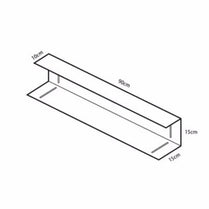 Stainless Steel Shelves Wall Storage Holders 2-layer