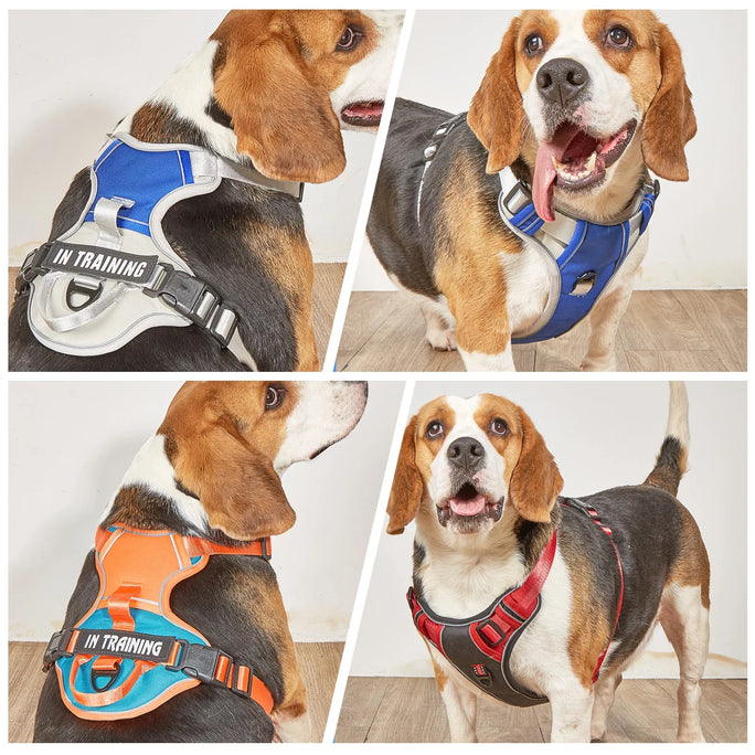 Dog Harness No Pull Outdoor Travel Dog Safety Vest Training Walking