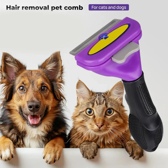 Cat Hair Remover Comb Pet Grooming Brush for Cats