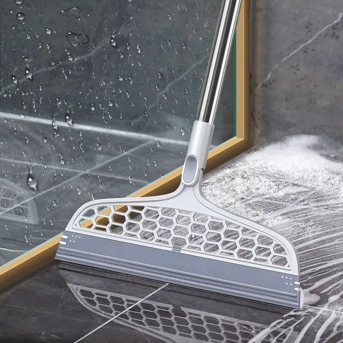 Magic Silicone Broom Lengthen Floor Cleaning Squeegee