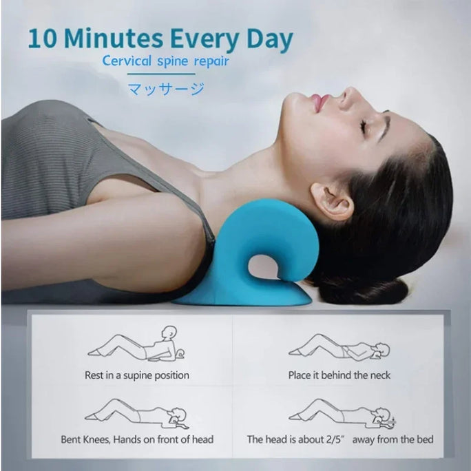 Premium Cervical Spine Massager for Neck Shoulder Relaxation